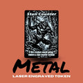 Metal Stun Counter Token for Magic the Gathering