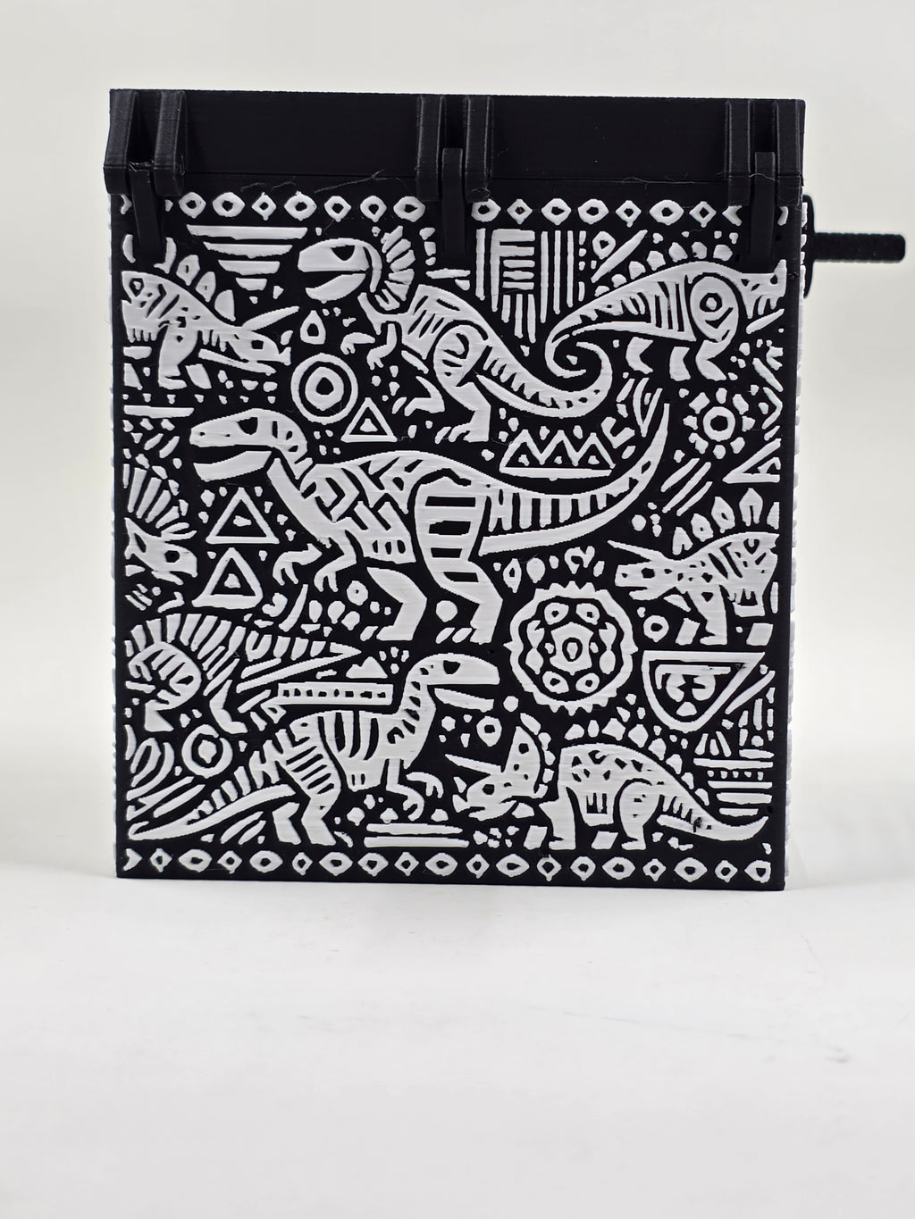 Dinosaur MTG Deck Box, EDH Commander, Holds 100+ Cards