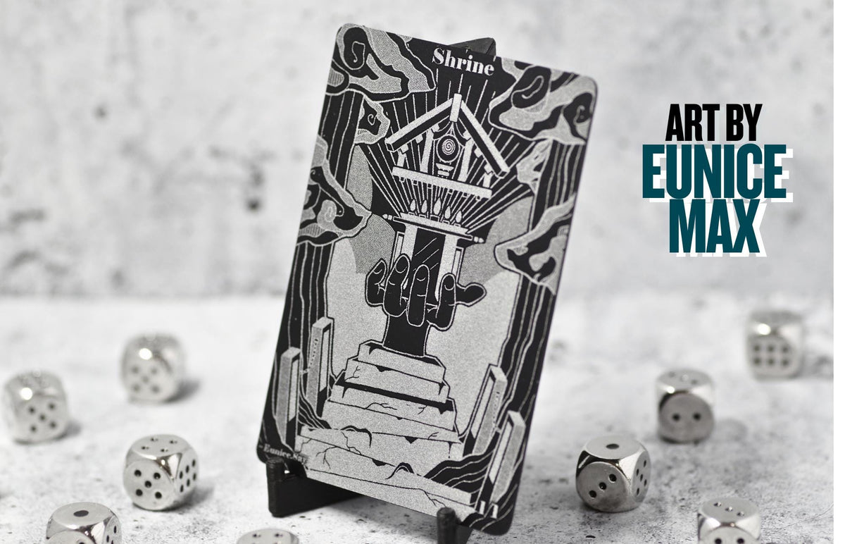 Metal Shrine Token, MTG Magic The Gathering Accessory