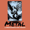 Metal Angel Token MTG | Magic The Gathering Commander Token Proxy