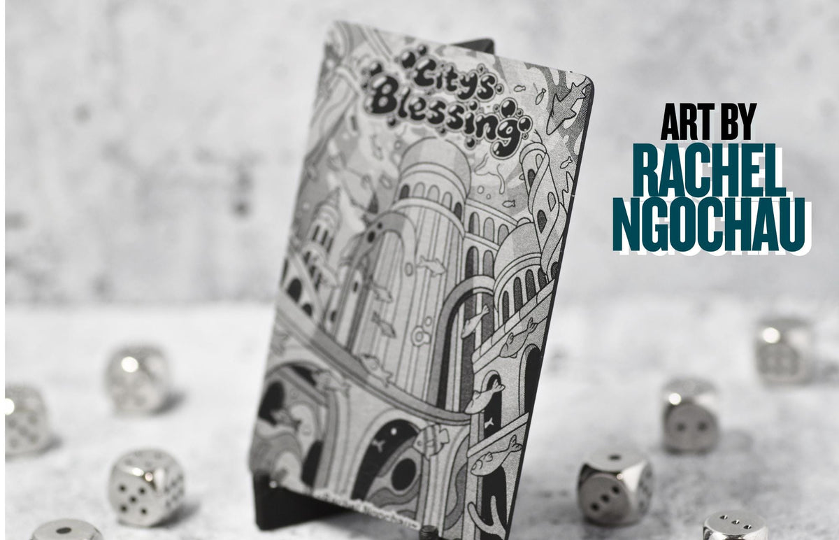 Metal City's Blessing Token MTG | Magic The Gathering Commander Token Proxy