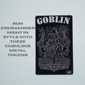 Metal Goblin Token – Engraved MTG Commander Accessory