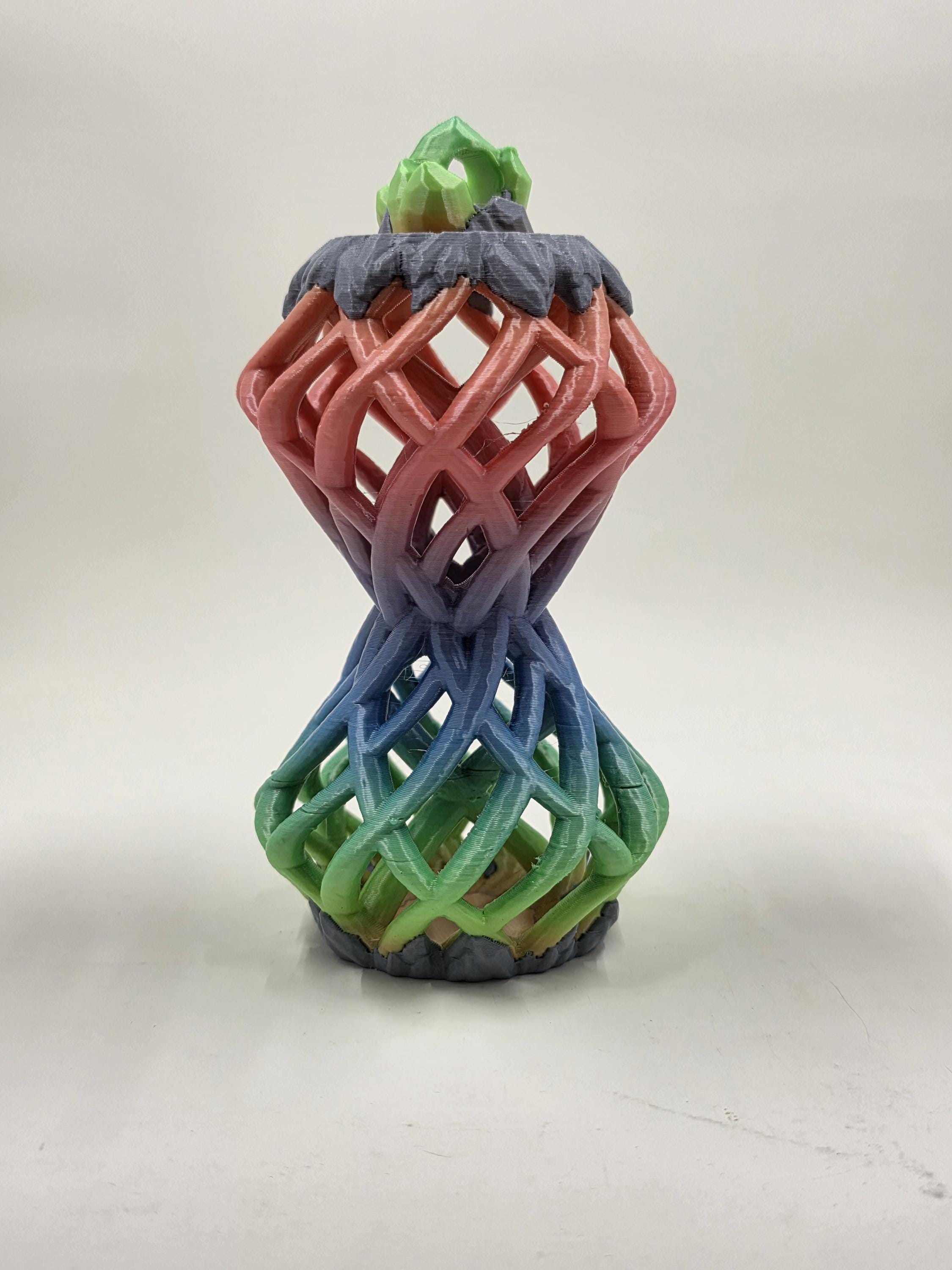 DnD Dice Tower Hour-Glass Shaped