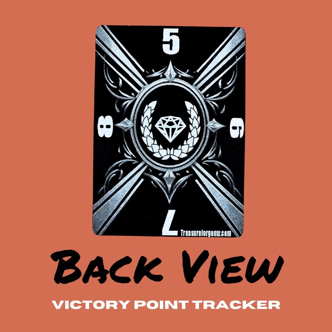 Riftbound Victory Point Tracker – Heavy Metal Rotating Score Counter