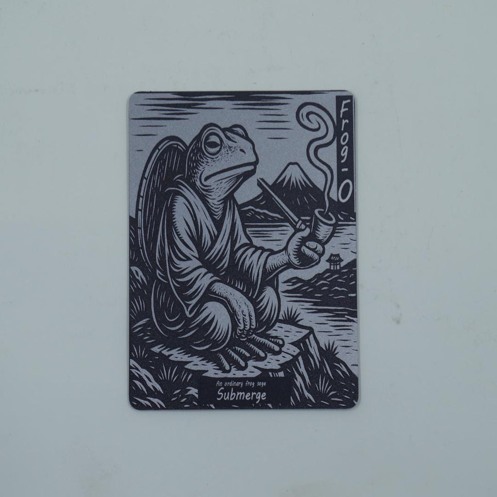 Frog Tokens for Sorcery: Contested Realm, Samurai-Inspired Metal Set