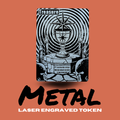 Metal Treasure Token, MTG Magic The Gathering Accessory