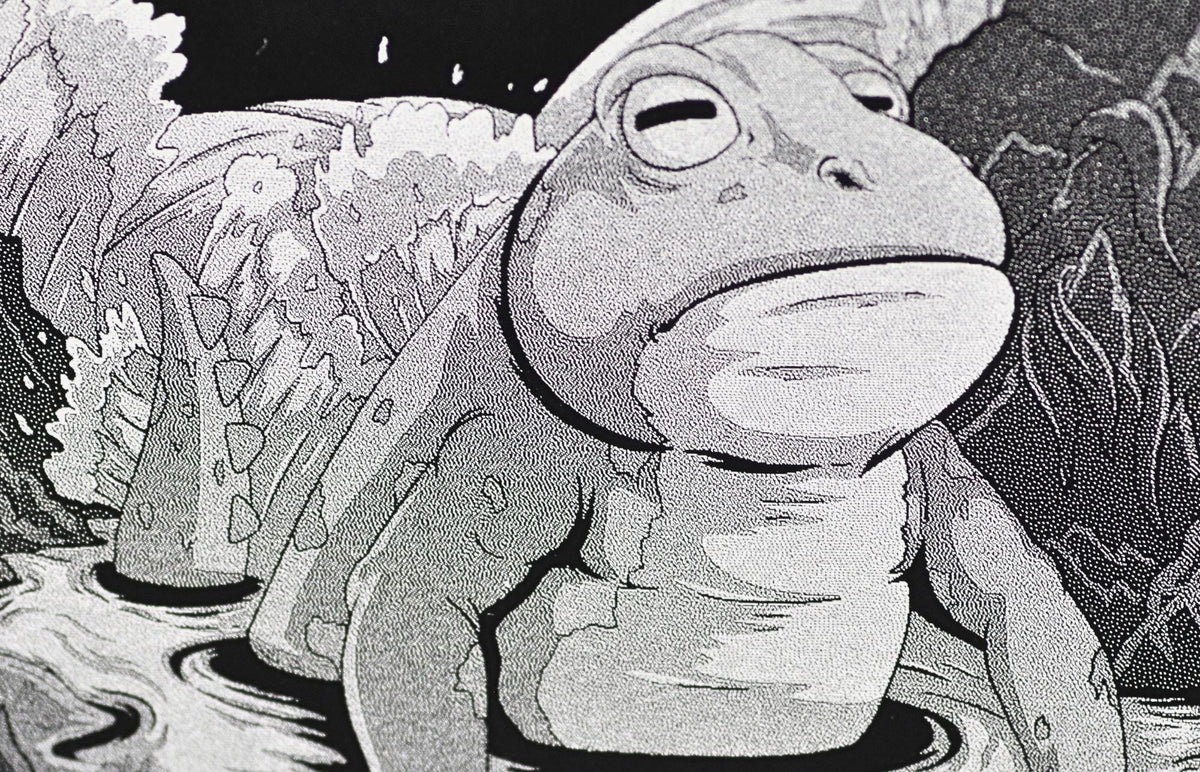 Metal Frog Lizard Token MTG | Laser Engraved Magic The Gathering Commander Proxy Token