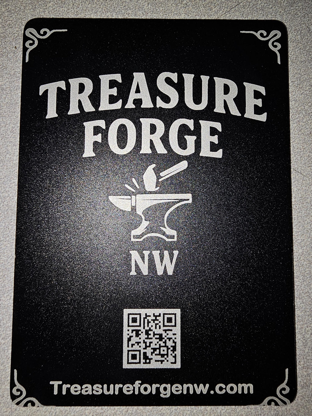 Custom Metal MTG Proxy Card – Laser Engraved Commander Token – Personalized Magic Card