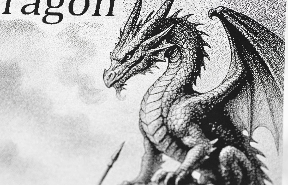 Metal Dragon Token MTG | Laser Engraved Magic The Gathering Commander Proxy Token