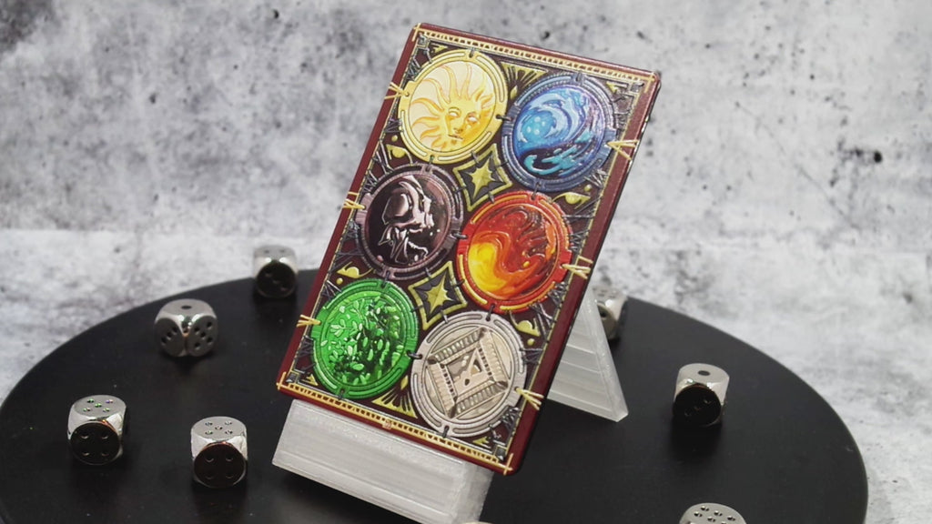 Metal Mana Tracker for MTG | Raised 3D UV Resin Artwork | Commander Token