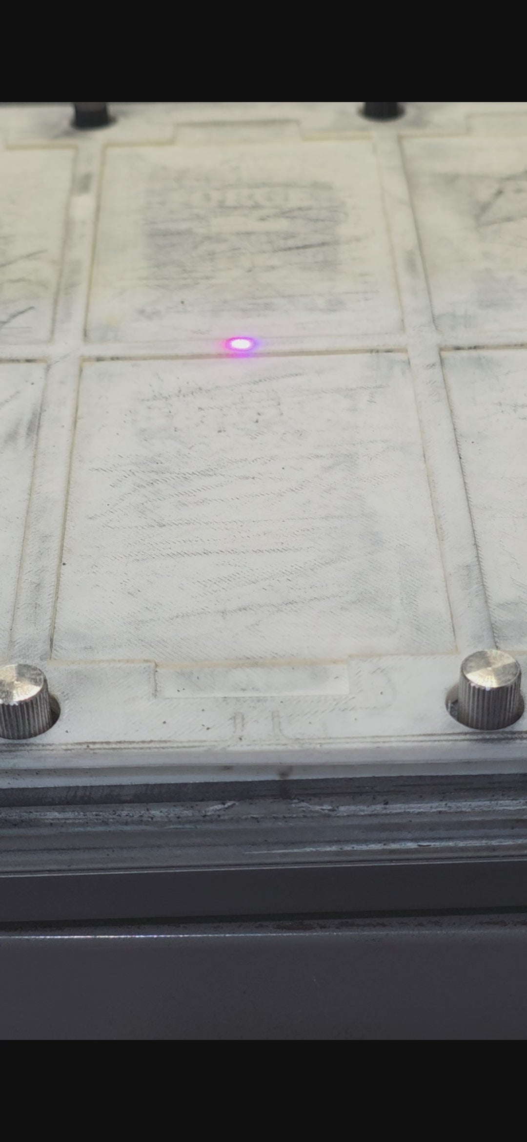 Metal Shrine Token – Laser-Engraved MTG Token