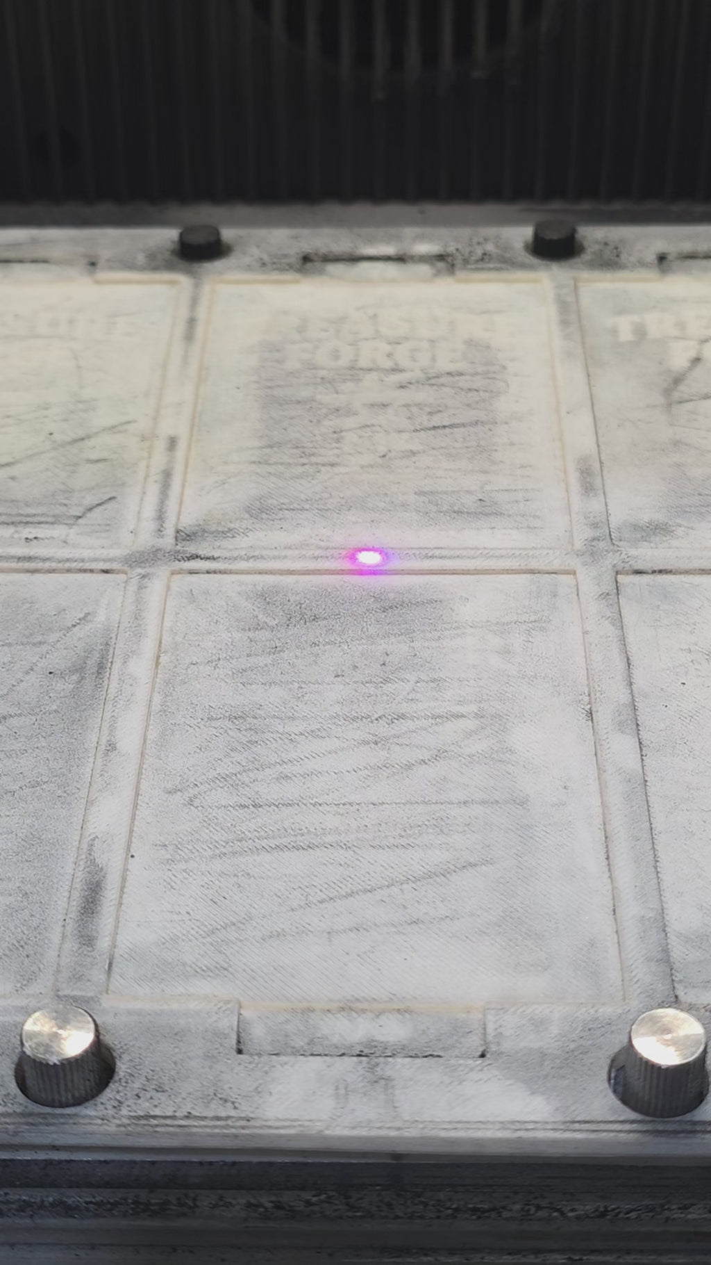 Metal Vampire Token – Laser-Engraved MTG Token