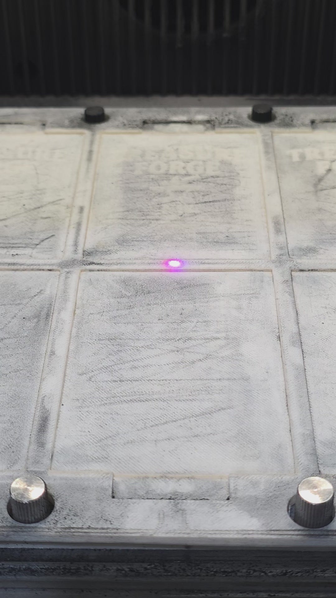 Metal Vampire Token – Laser-Engraved MTG Token